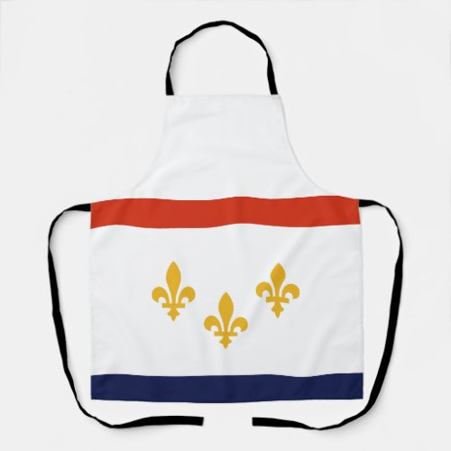 Flag of New Orleans Louisiana  Apron