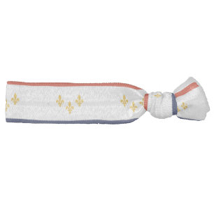 Flag of New Orleans, Louisiana Elastic Hair Tie
