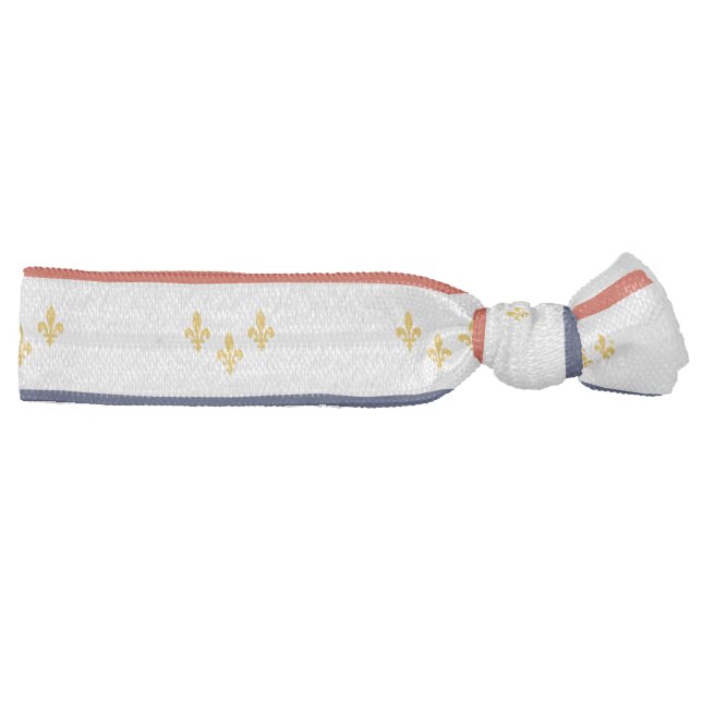 Flag of New Orleans, Louisiana Elastic Hair Tie (Right)