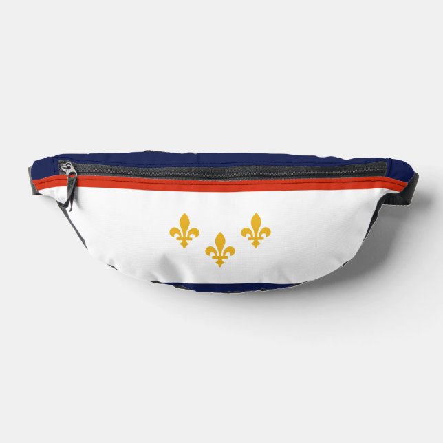 Flag of New Orleans, Louisiana  Fanny Pack (Lay Down)
