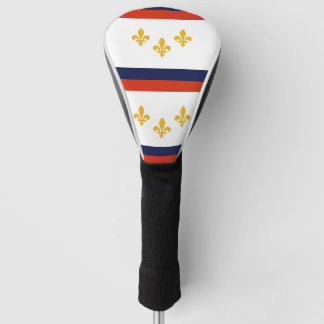 Flag of New Orleans, Louisiana Golf Head Cover