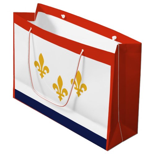 Flag of New Orleans Louisiana Large Gift Bag