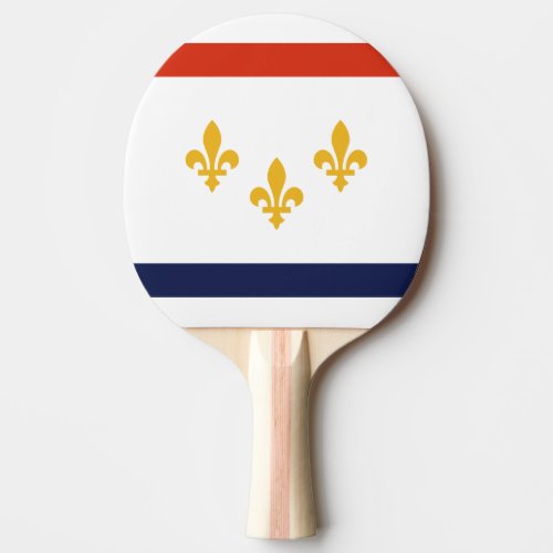 Flag of New Orleans Louisiana Ping_Pong Paddle