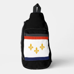 Flag of New Orleans, Louisiana  Sling Bag