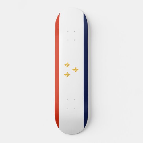 Flag of New Orleans Louisiana USA Skateboard