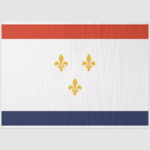 Flag of New Orleans (Louisiana, USA) Tissue Paper
