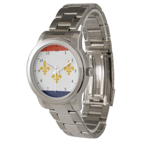 Flag of New Orleans Louisiana  Watch