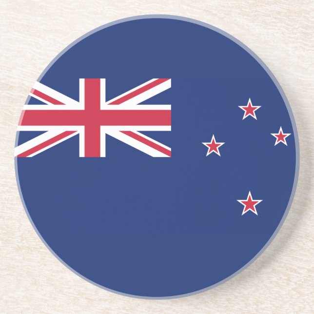 Flag of New Zealand Coaster (Front)