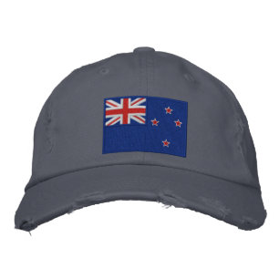 Flag of New Zealand Embroidered Baseball Cap