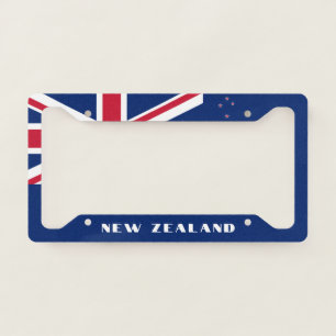 Flag of New Zealand - Stylised License Plate Frame