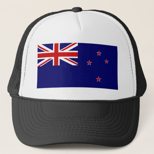 Flag of New Zealand Trucker Hat