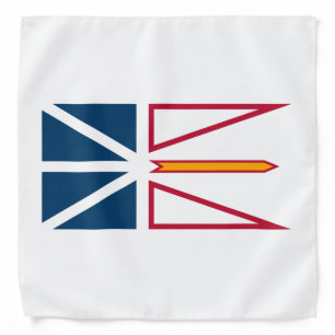 Flag of Newfoundland and Labrador (Canada) Bandana