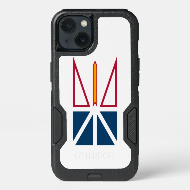 Flag of Newfoundland and Labrador (Canada) Otterbox iPhone Case (Back)