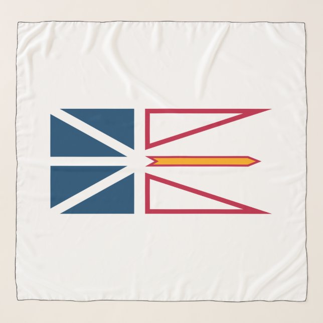 Flag of Newfoundland and Labrador (Canada) Scarf (Front)