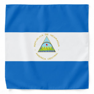 Flag of Nicaragua Bandana
