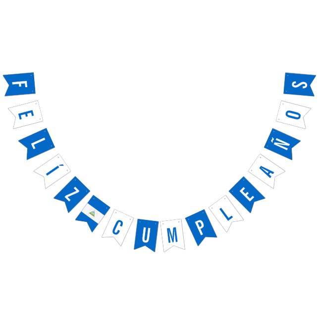 Flag of Nicaragua Birthday Party Decorations (All)