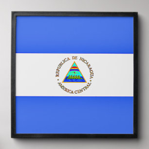 Flag of Nicaragua Peel And Stick Photo Tile