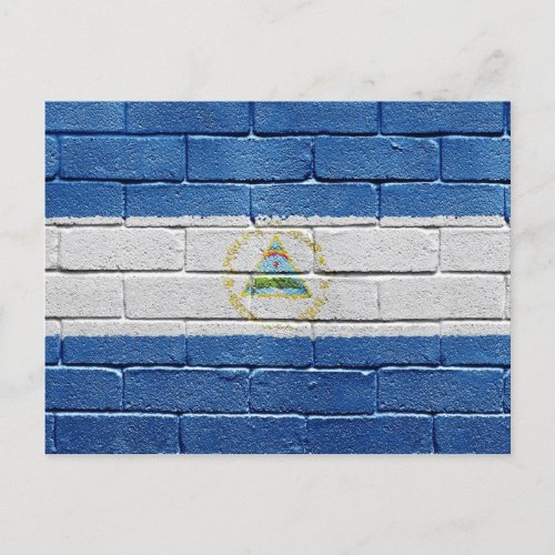Flag of Nicaragua Postcard