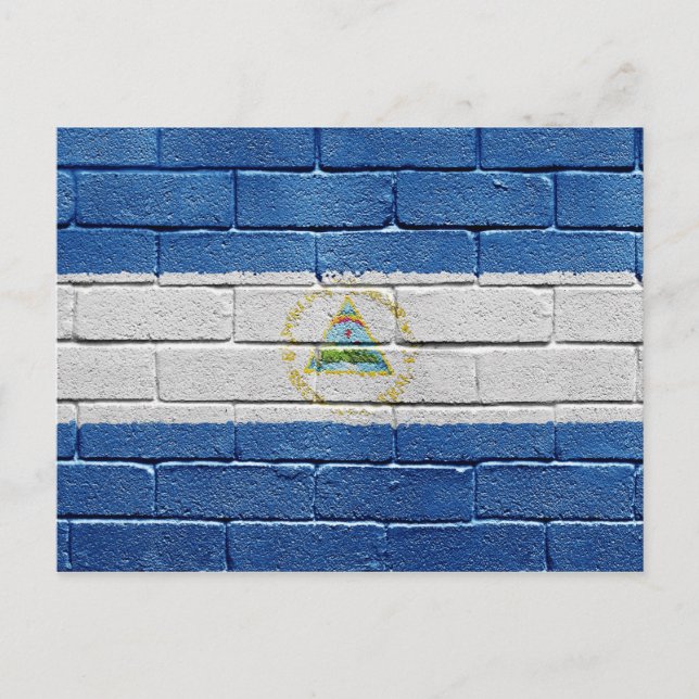 Flag of Nicaragua Postcard (Front)