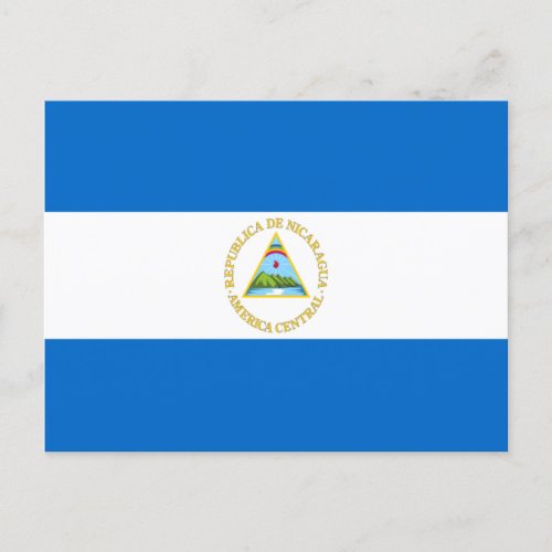 Flag of Nicaragua Postcard