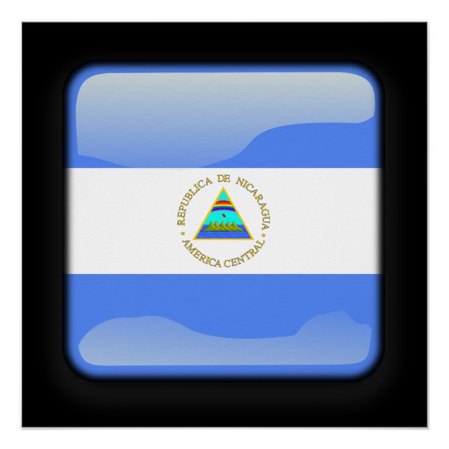 Flag of Nicaragua Poster (Front)