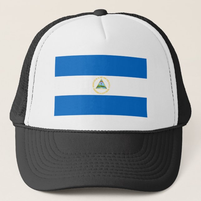 Flag of Nicaragua Trucker Hat (Front)