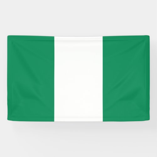 Flag of Nigeria Banner