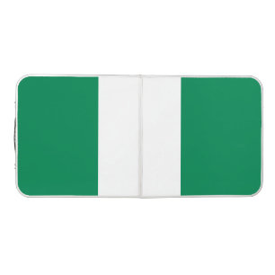 Flag of Nigeria Beer Pong Table