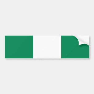 Flag of Nigeria Bumper Sticker