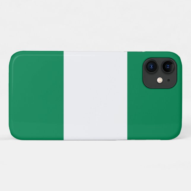 Flag of Nigeria Case-Mate iPhone Case (Back (Horizontal))