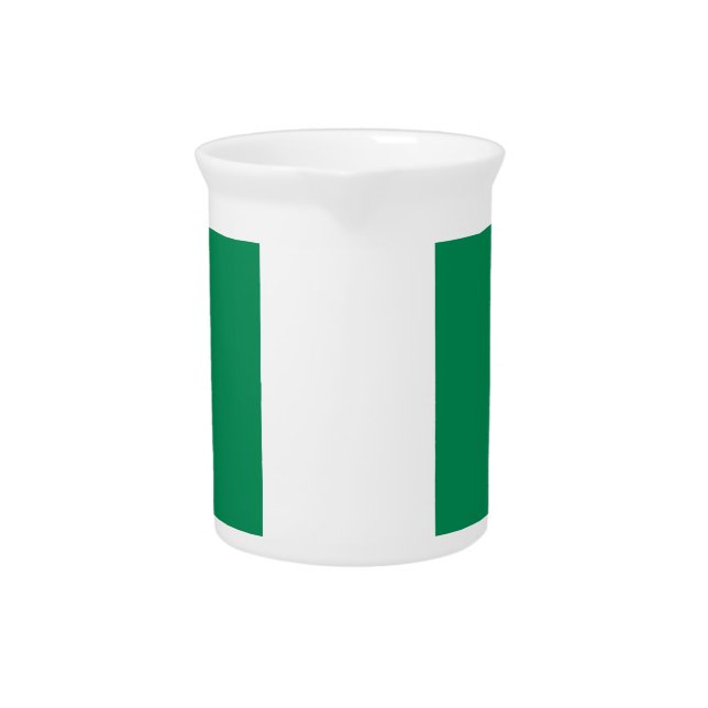 Flag of Nigeria Pitcher (Front)