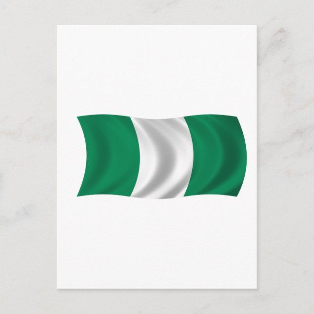Flag of Nigeria Postcard (Front)
