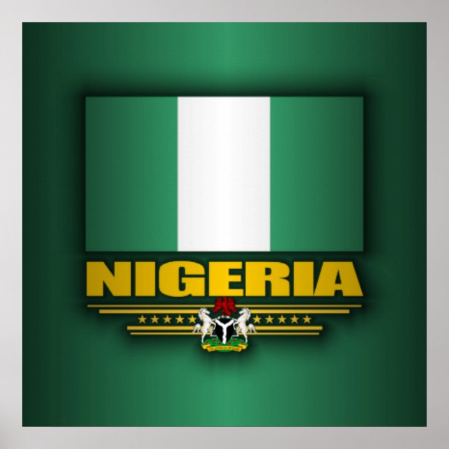 Flag of Nigeria Poster (Front)