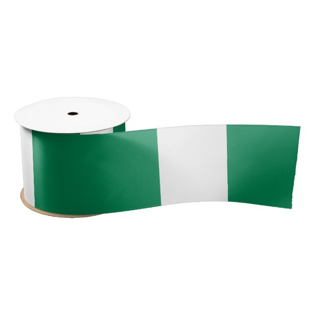 Flag of Nigeria Satin Ribbon (Spool)