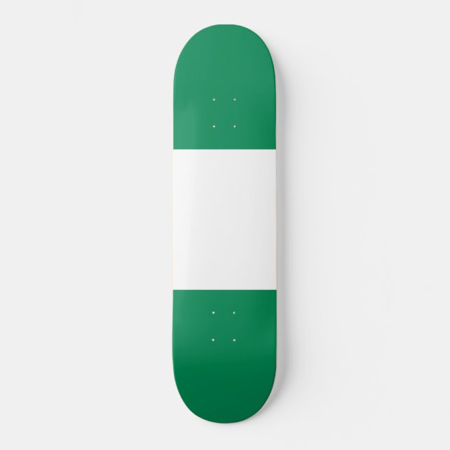 Flag of Nigeria Skateboard (Front)
