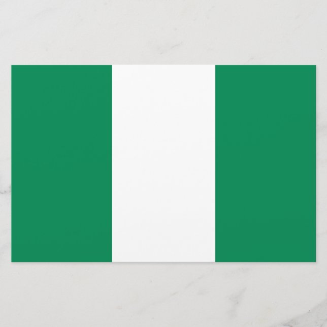 Flag of Nigeria Stationery (Front)