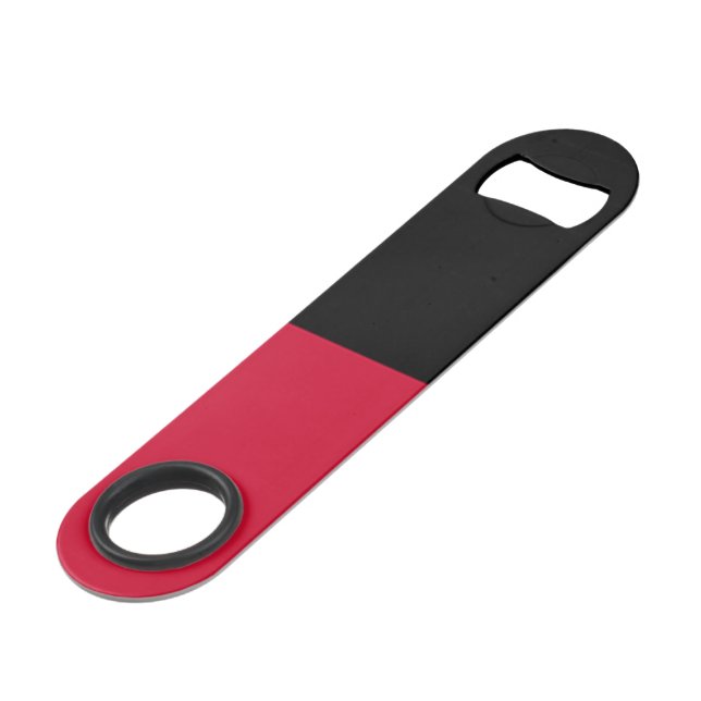 Flag of Nijmegen Speed Bottle Opener (Front Angled)