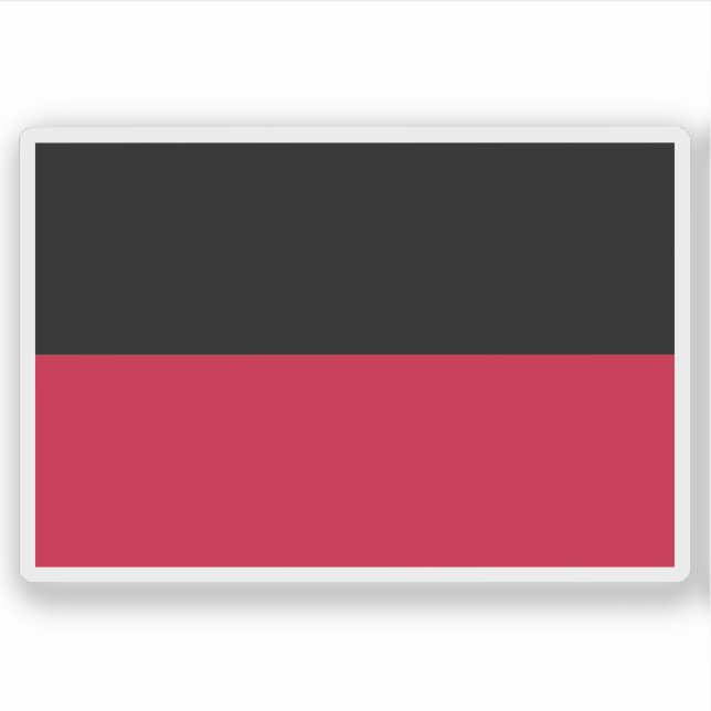 Flag of Nijmegen, the Netherlands Sticker (Front)