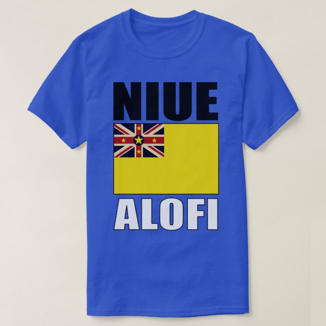 Flag of Niue T-Shirt (Design Front)