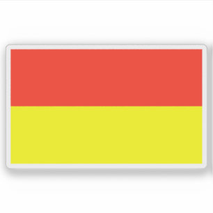 Flag of Nordhorn, Germany Sticker