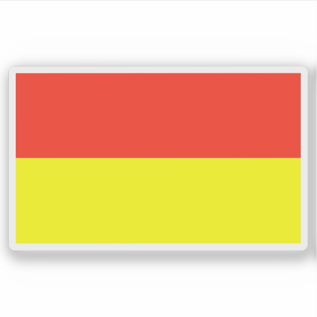 Flag of Nordhorn, Germany Sticker (Front)