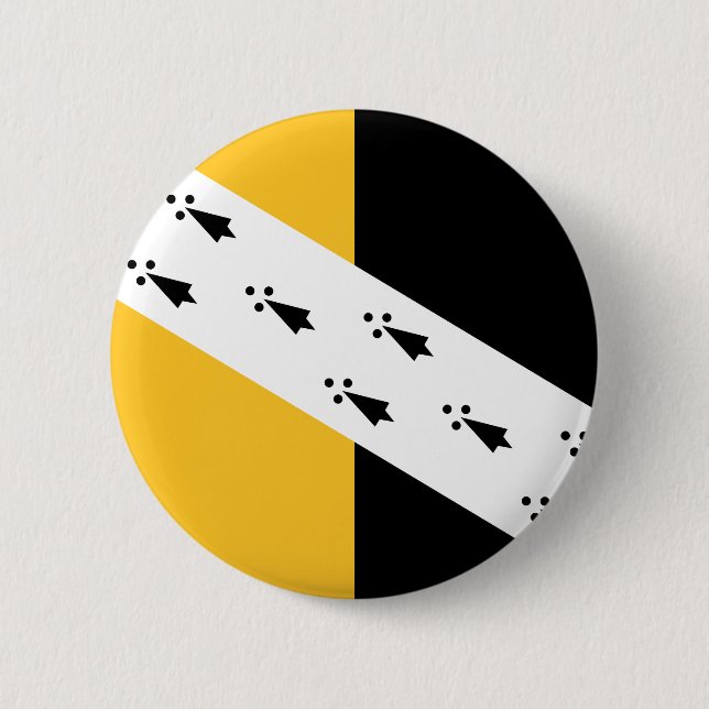 Flag of Norfolk Pinback Button (Front)