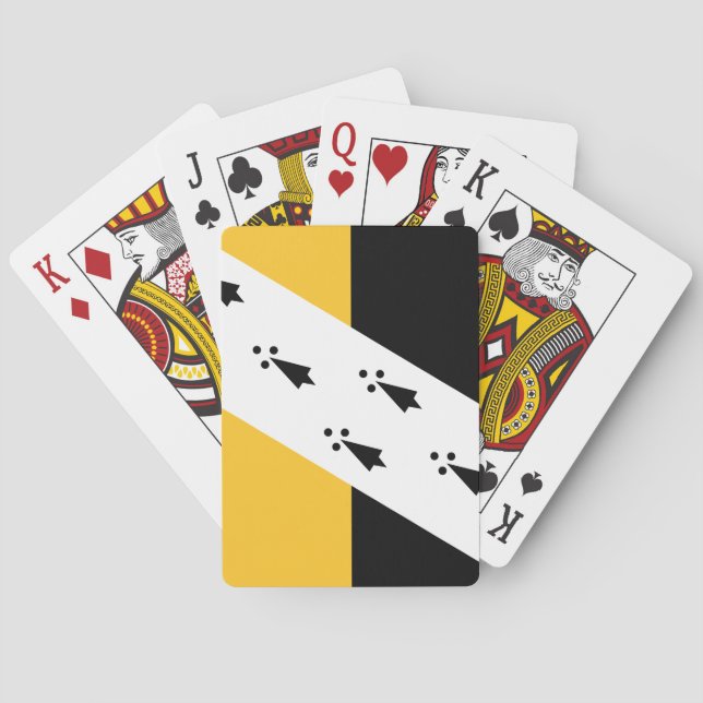 Flag of Norfolk Poker Cards (Back)