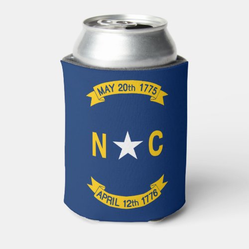 Flag of North Carolina Can Cooler