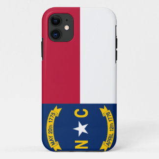 Flag of North Carolina iPhone 11 Case