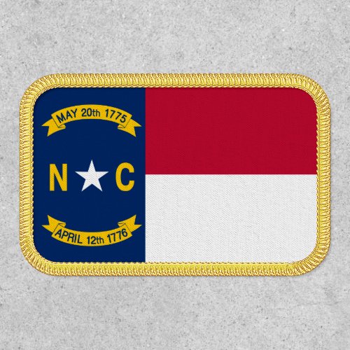 Flag of North Carolina Patch