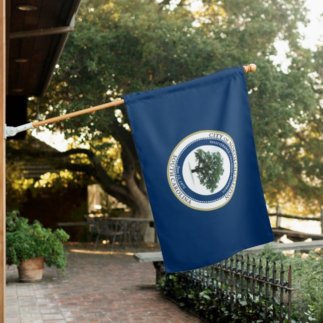 Flag of North Charleston (South Carolina) (In SItu)