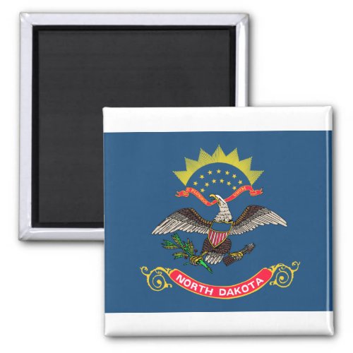 Flag of North Dakota Magnet
