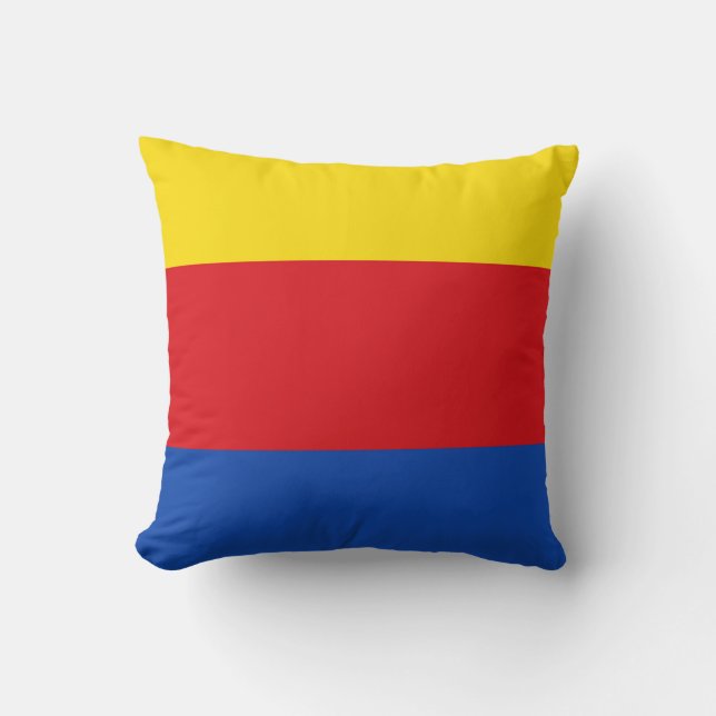 Flag of North Holland Throw Pillow (Front)