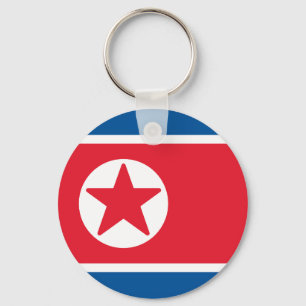 Flag of North Korea Keychain